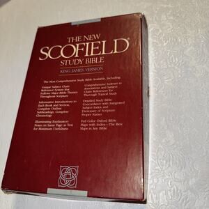 Oxford KJV Scofield Study Bible Genuine Leather 9271RL Blue Turquoise New In Box